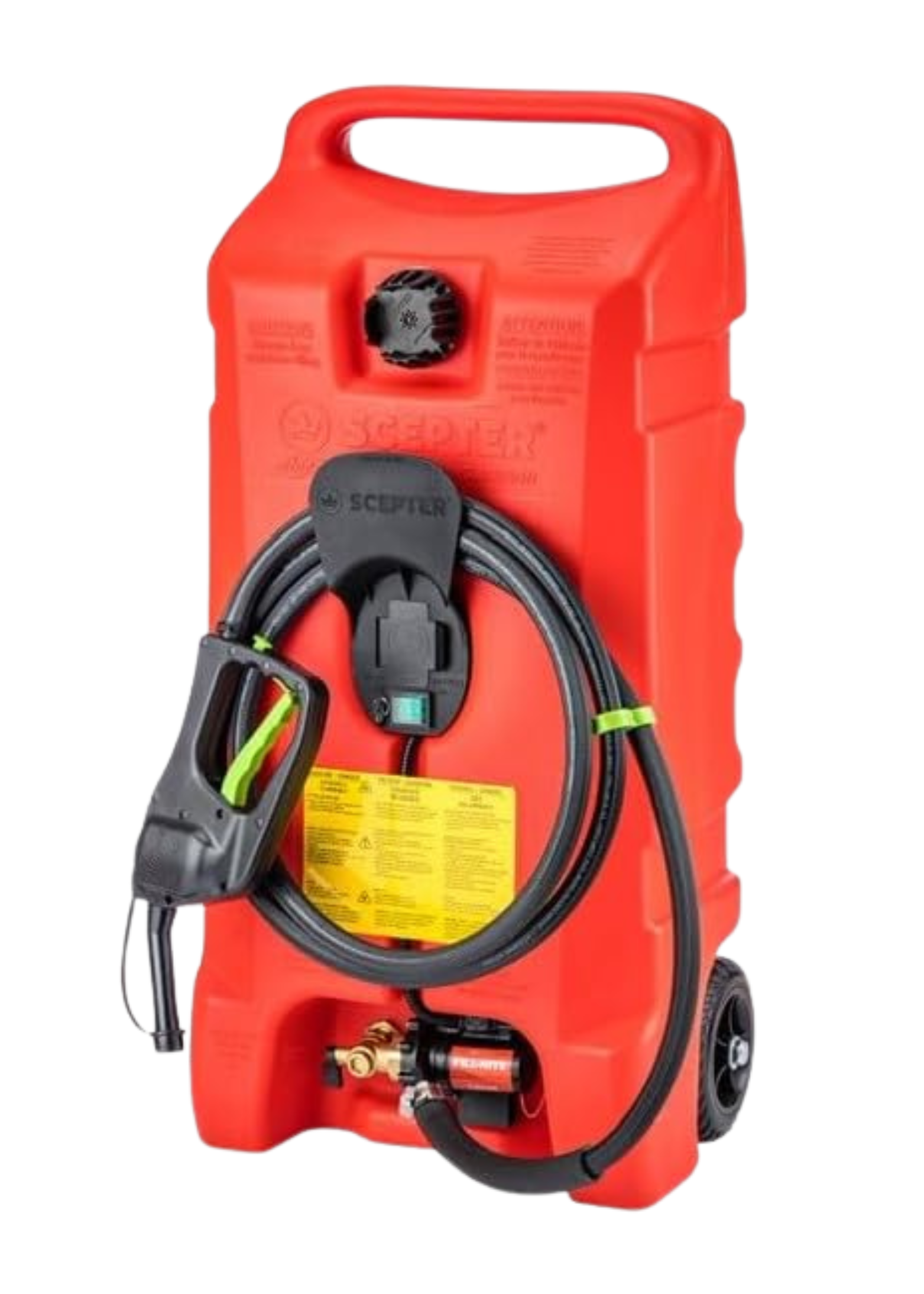 14 Gallon Powered Fuel System Gas AC-DC-Ca - PFSG1421
